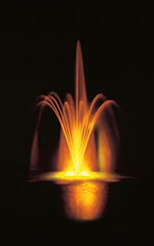  Trellis & Sky Geyser Nozzle Floating Fountain 